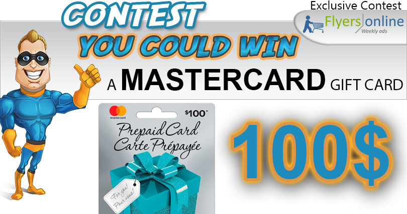 Win 100$ Mastercard Gift Card Contest
