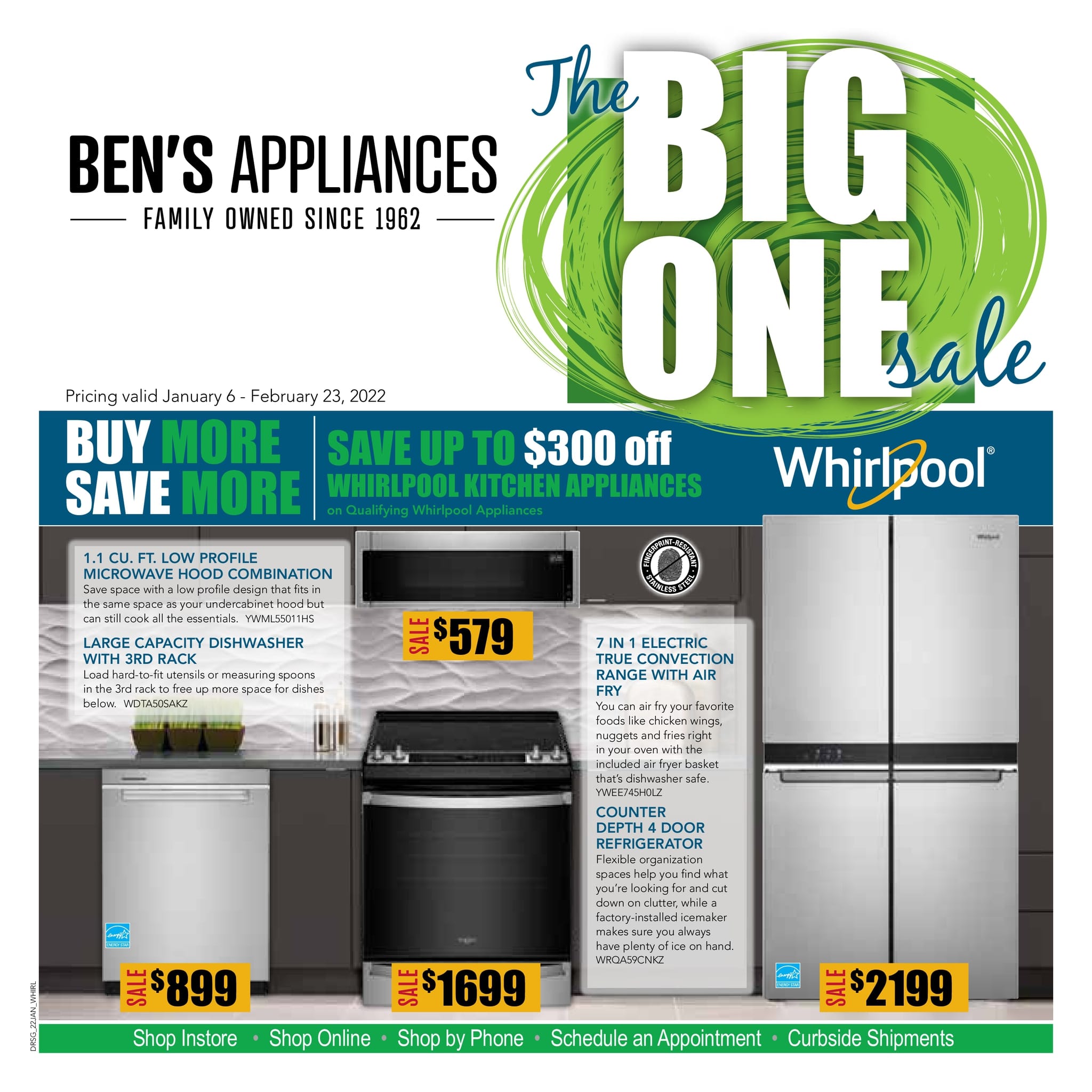 Ben's Appliances - Monthy Savings