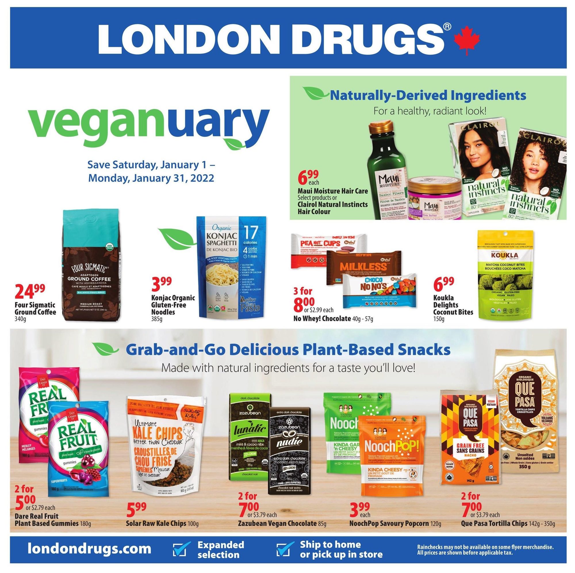 London Drugs - Veganuary