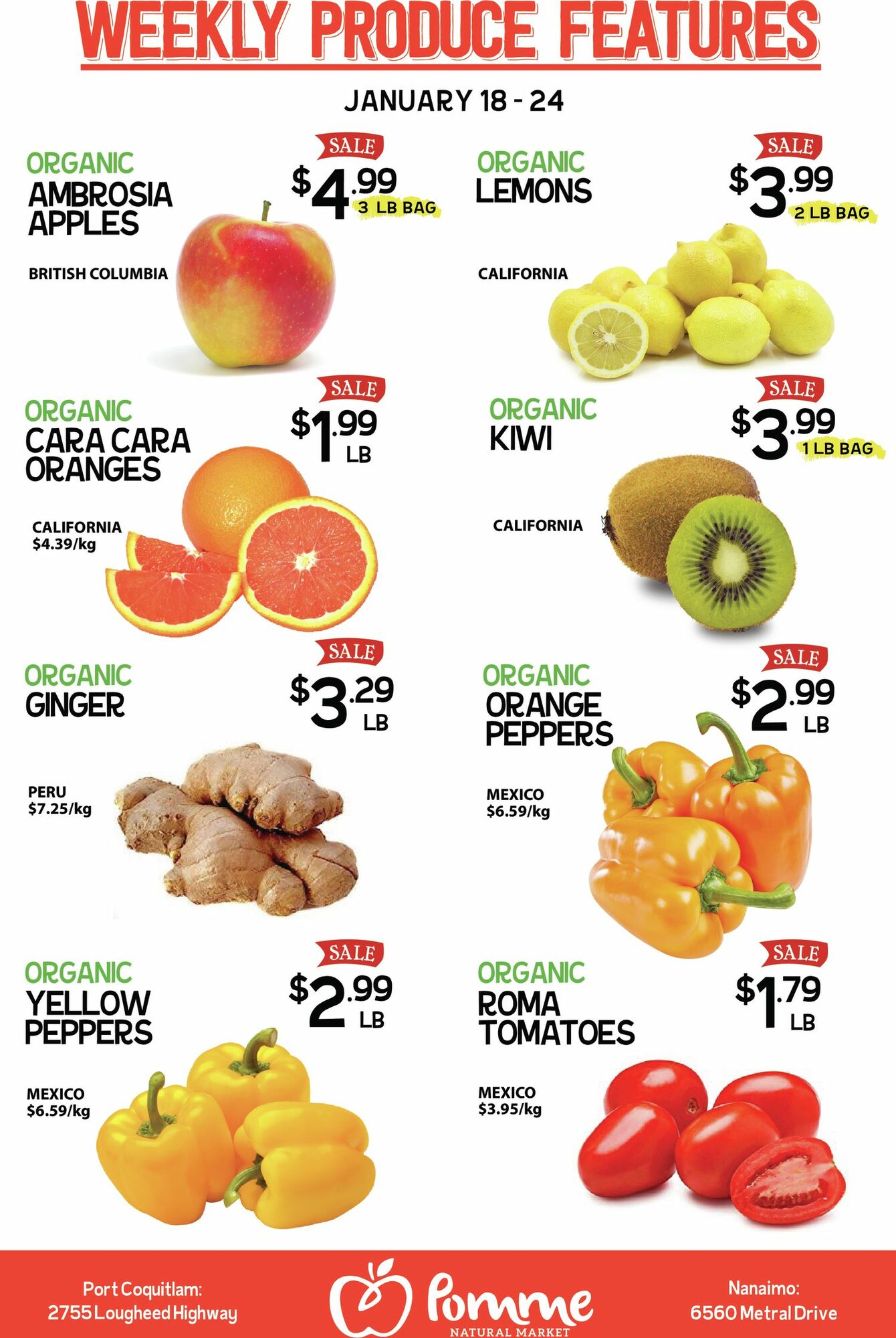 Pomme Natural Market - Weekly Flyer Specials