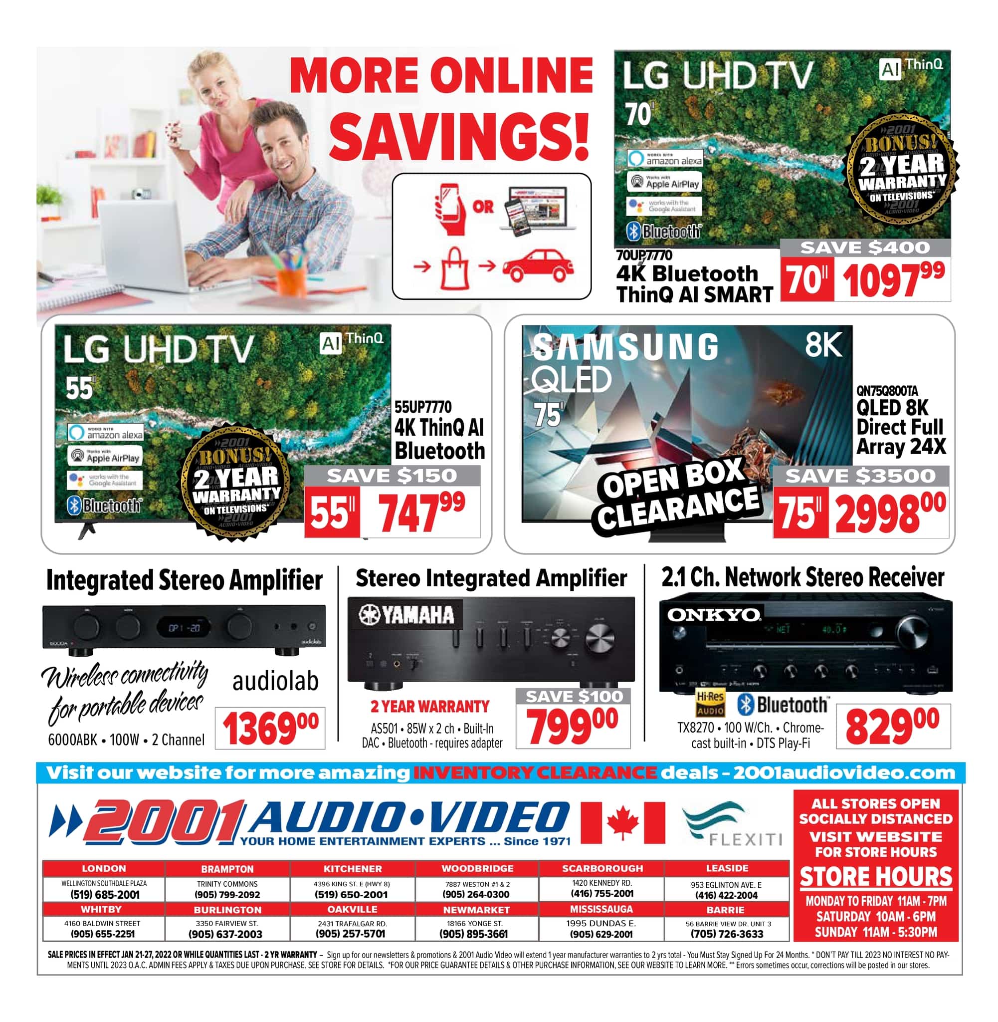 2001 Audio Video - Weekly Flyer Specials - Page 14