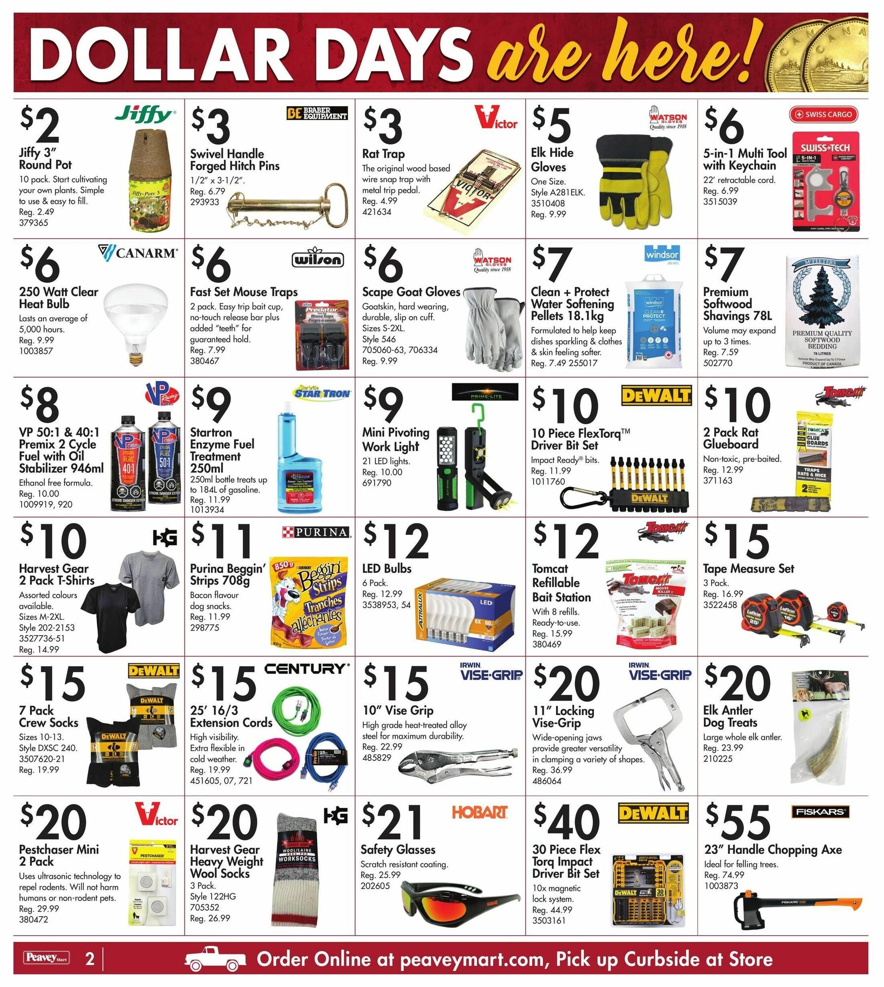 Peavey Mart - Weekly Flyer Specials - Dollar Days - Page 3