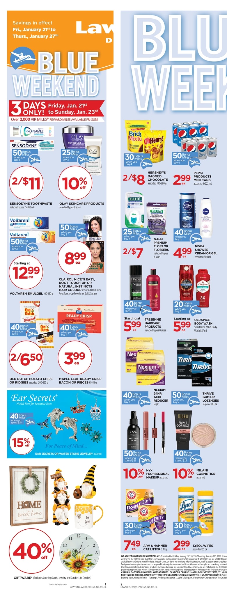 Lawtons Drugs - Weekly Flyer Specials - Page 1