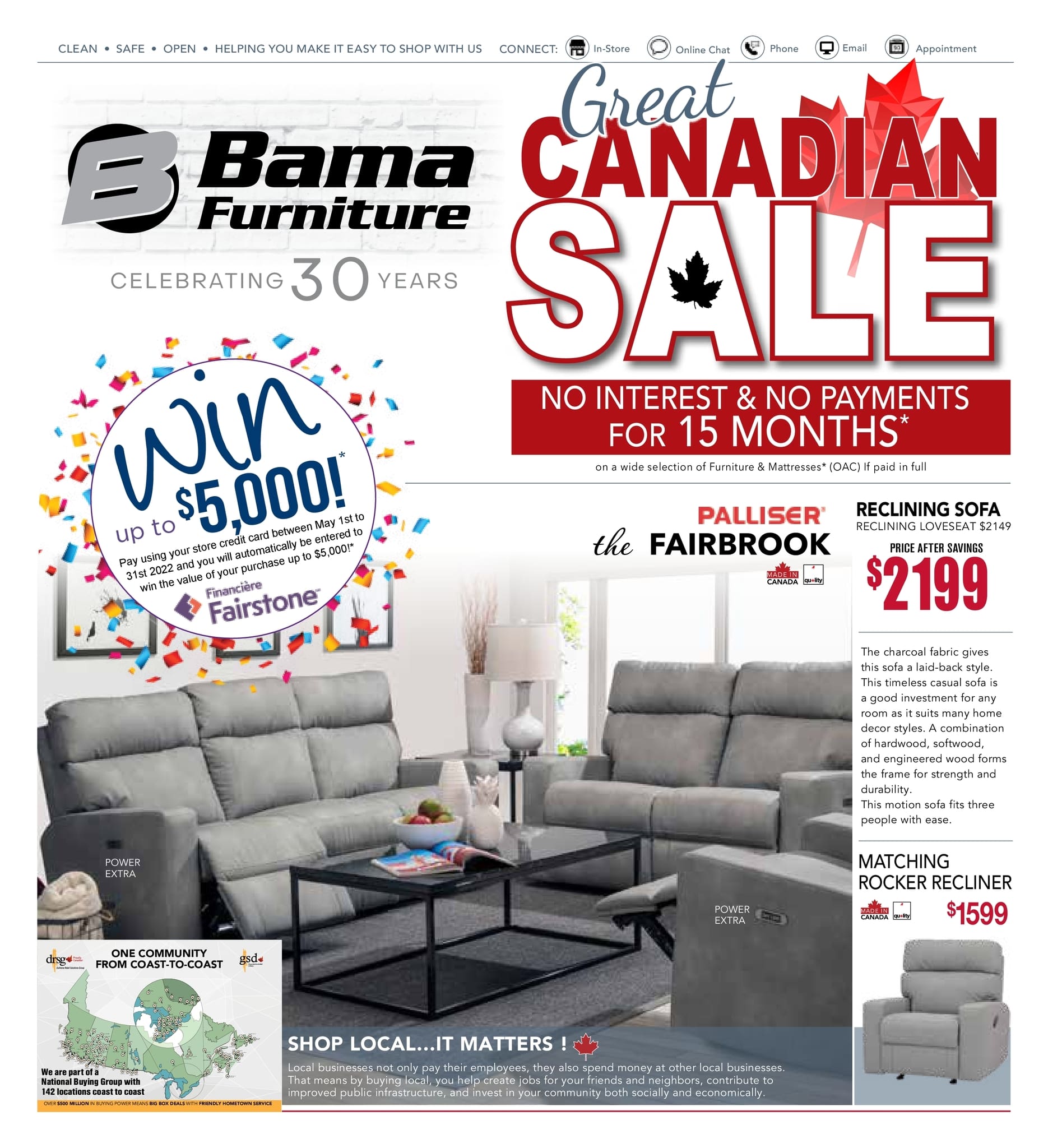 Bama Furniture - Great Canadian Sale