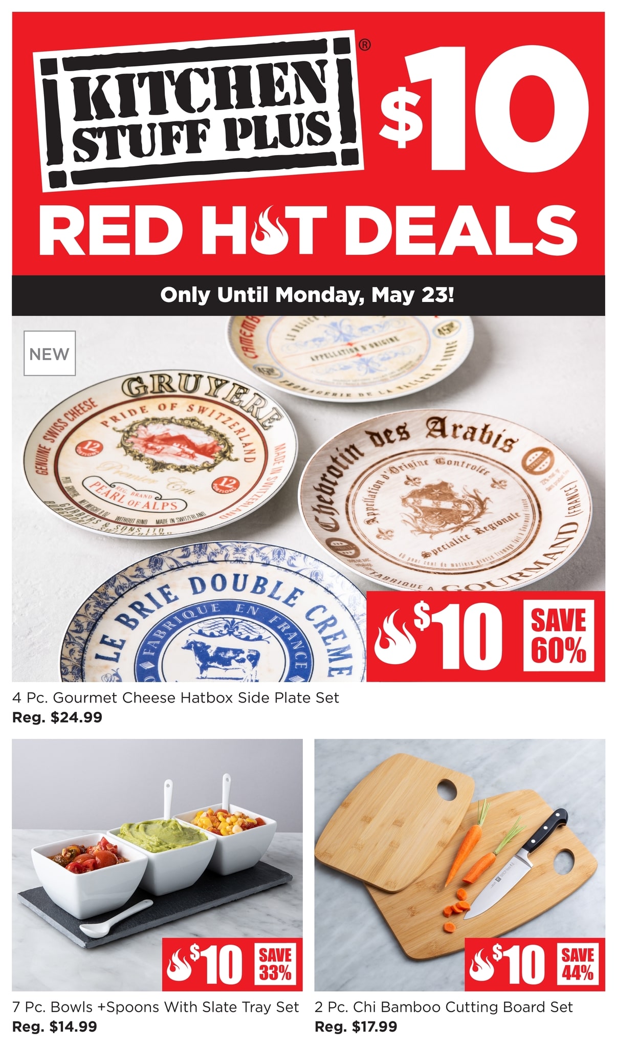 Kitchen Stuff Plus - Red Hot Deals - Weekly Flyer Specials