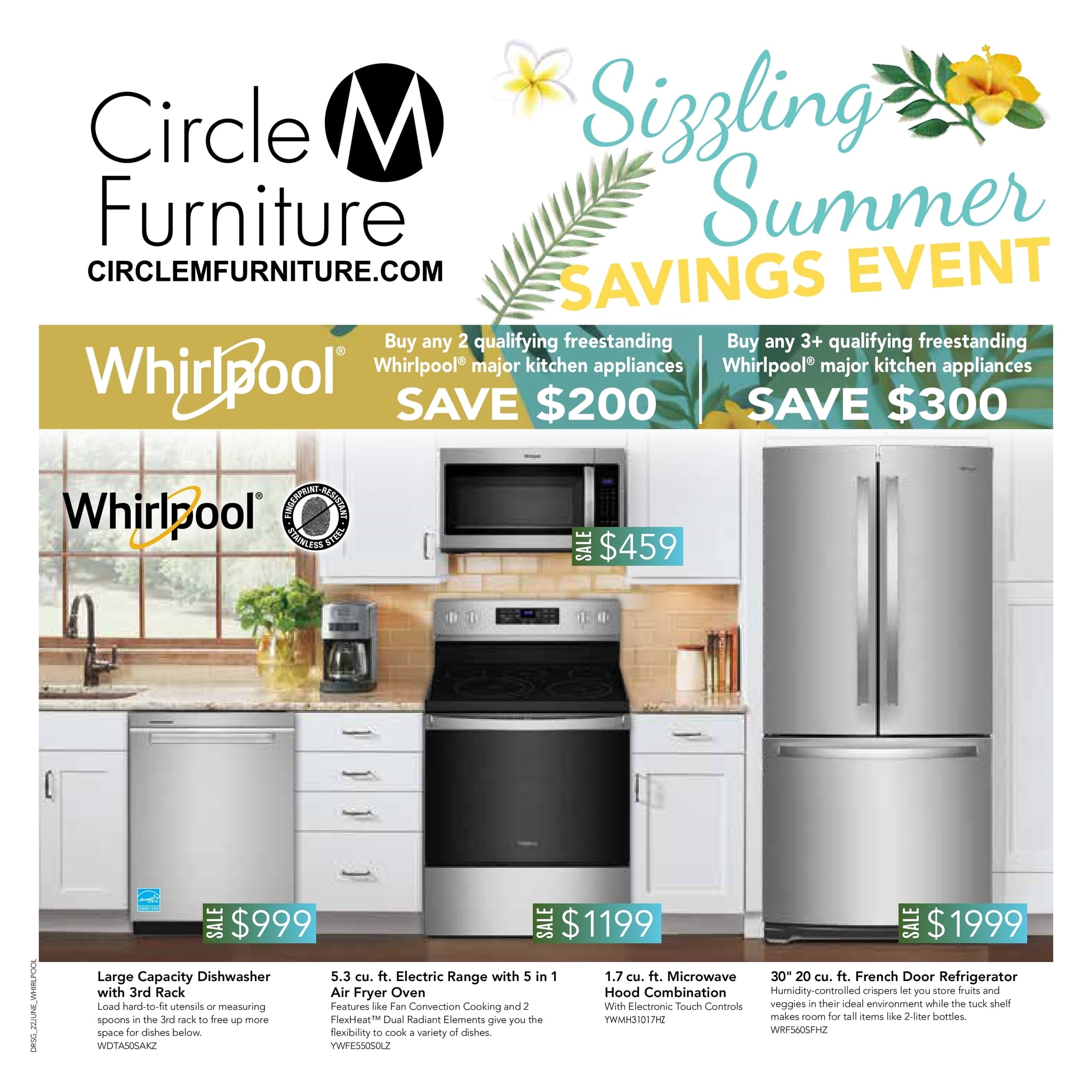 Circle M Furniture - Whirlpool