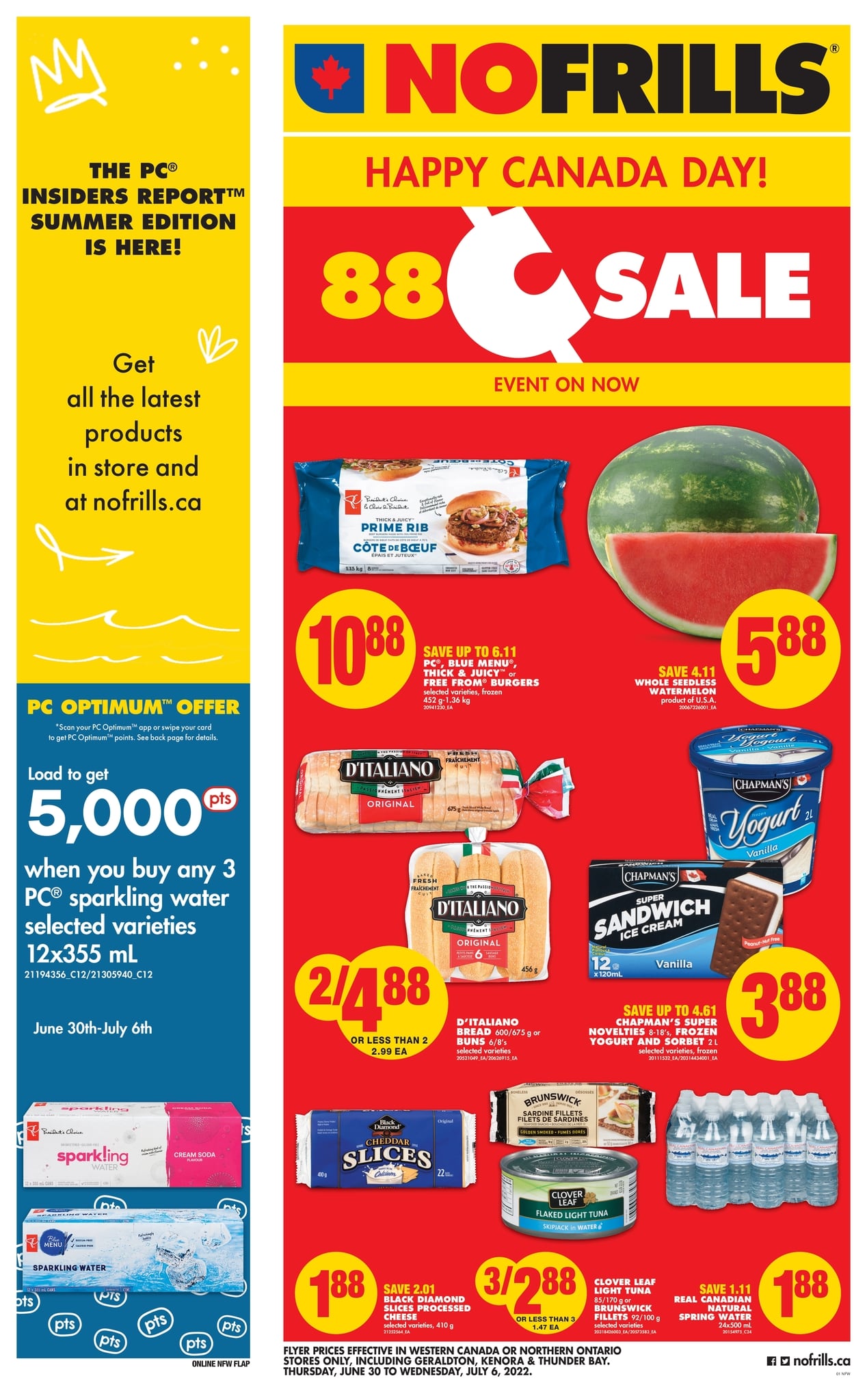 No Frills (Western Canada, Northern Ontario) - Weekly Flyer Specials - Page 1