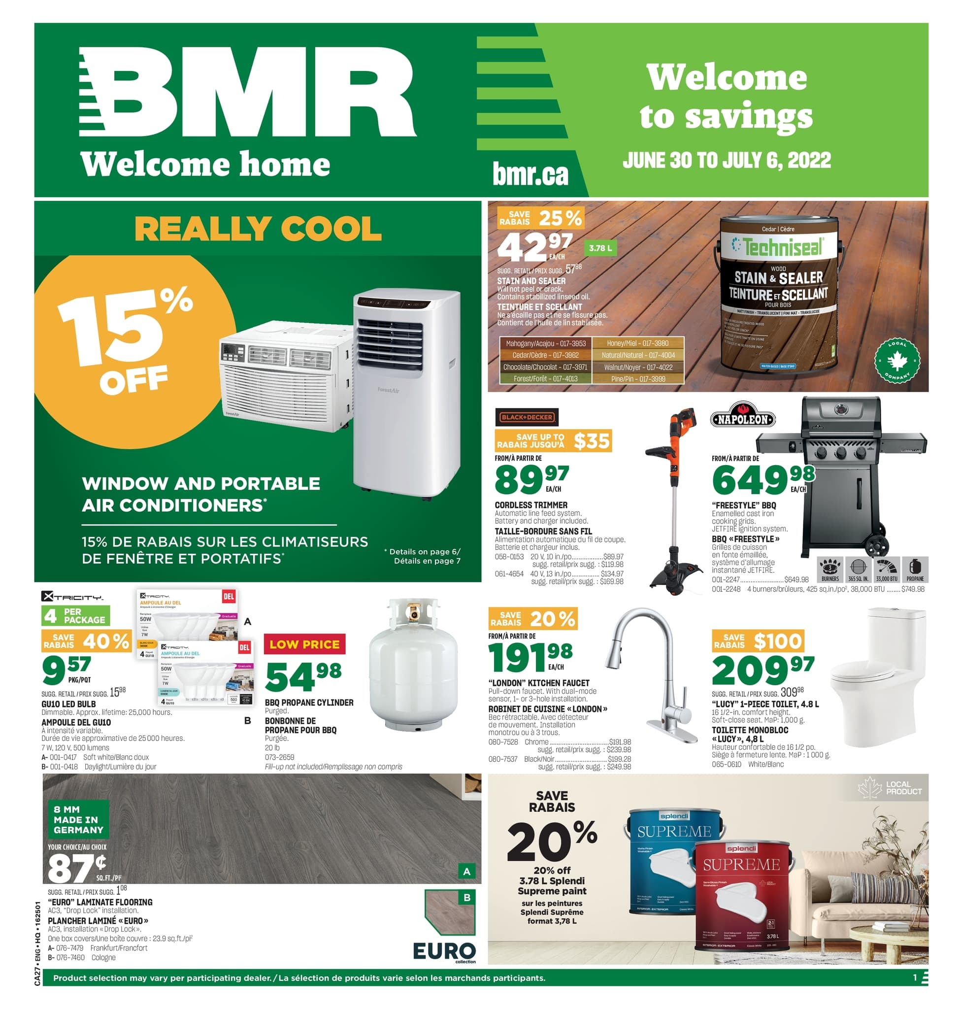 BMR - Weekly Flyer Specials