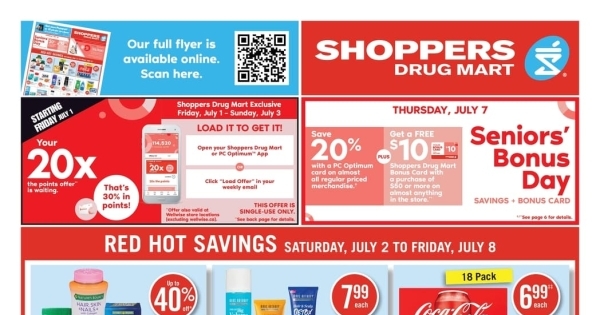 Shoppers Drug Mart upcoming Flyer online