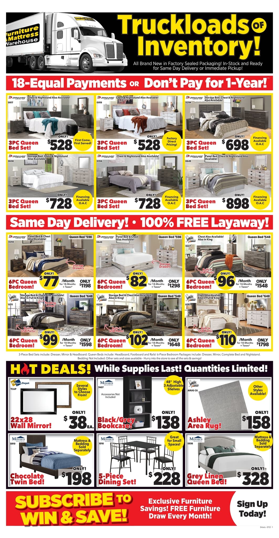 Surplus Furniture & Mattress Warehouse - Weekly Flyer Specials - Page 3