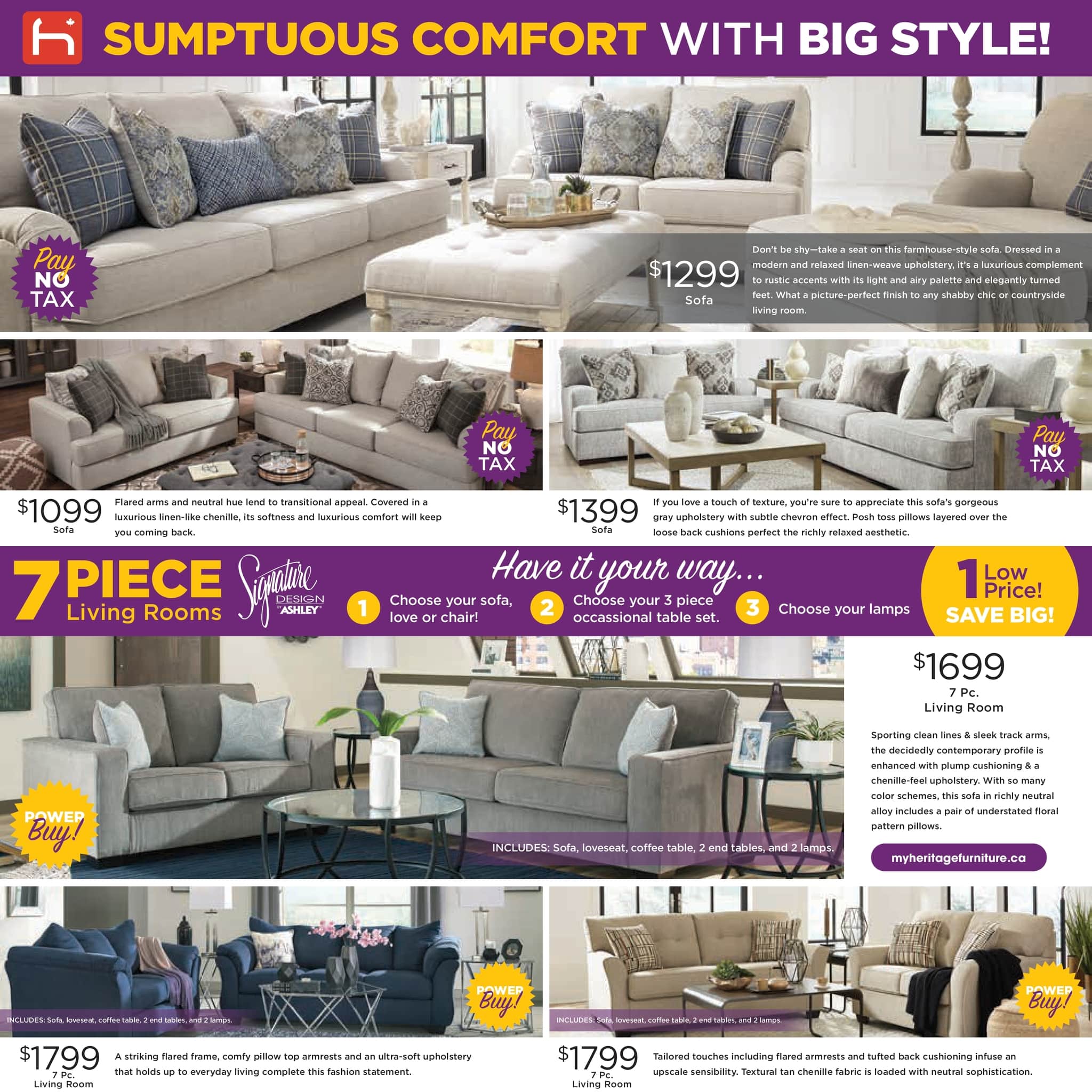 Heritage Furniture - Monthly Savings - Page 2
