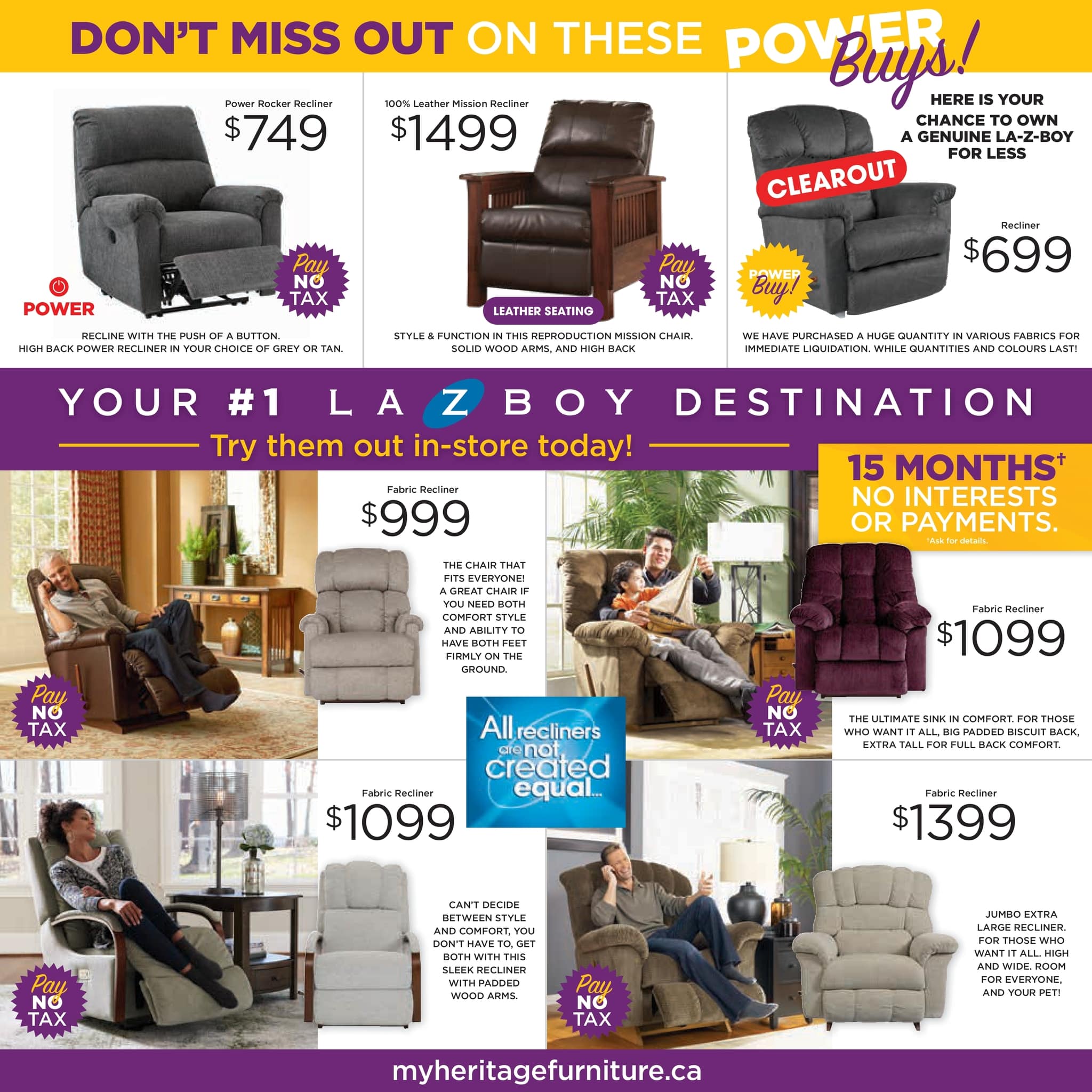 Heritage Furniture - Monthly Savings - Page 7