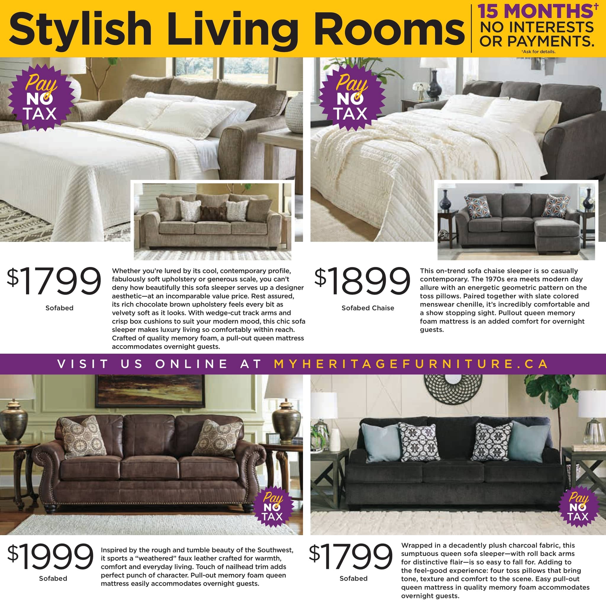 Heritage Furniture - Monthly Savings - Page 9