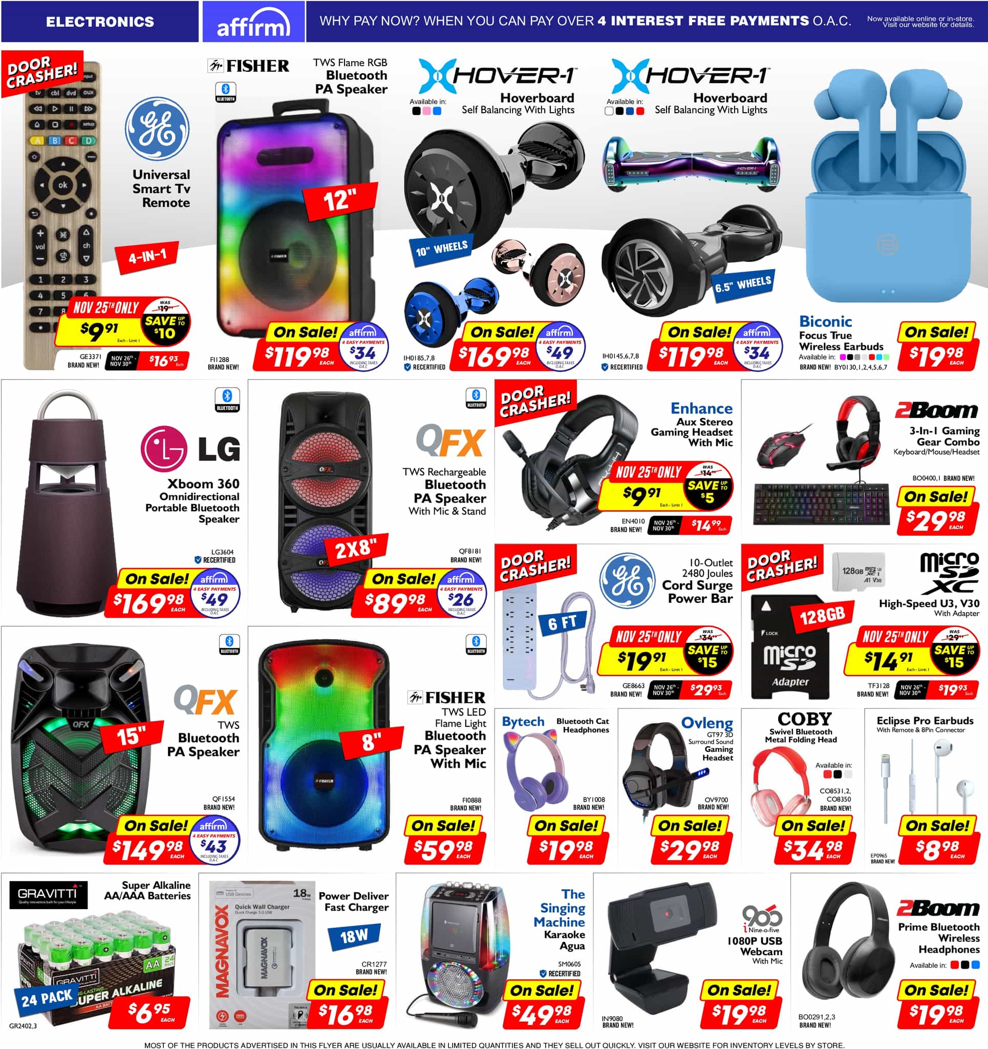 FactoryDirect - Weekly Flyer Specials - Black Friday - Page 7