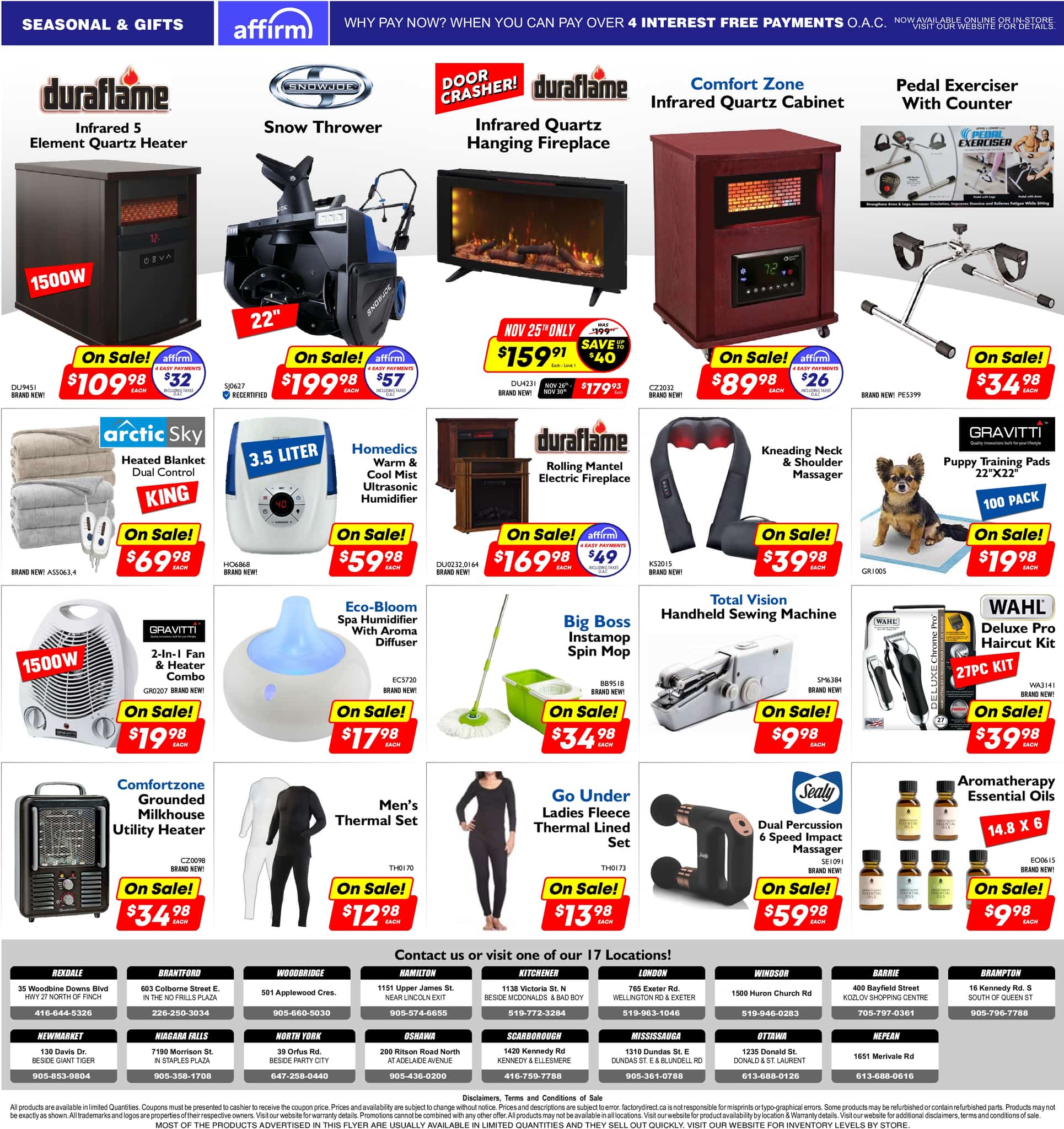 FactoryDirect - Weekly Flyer Specials - Black Friday - Page 10