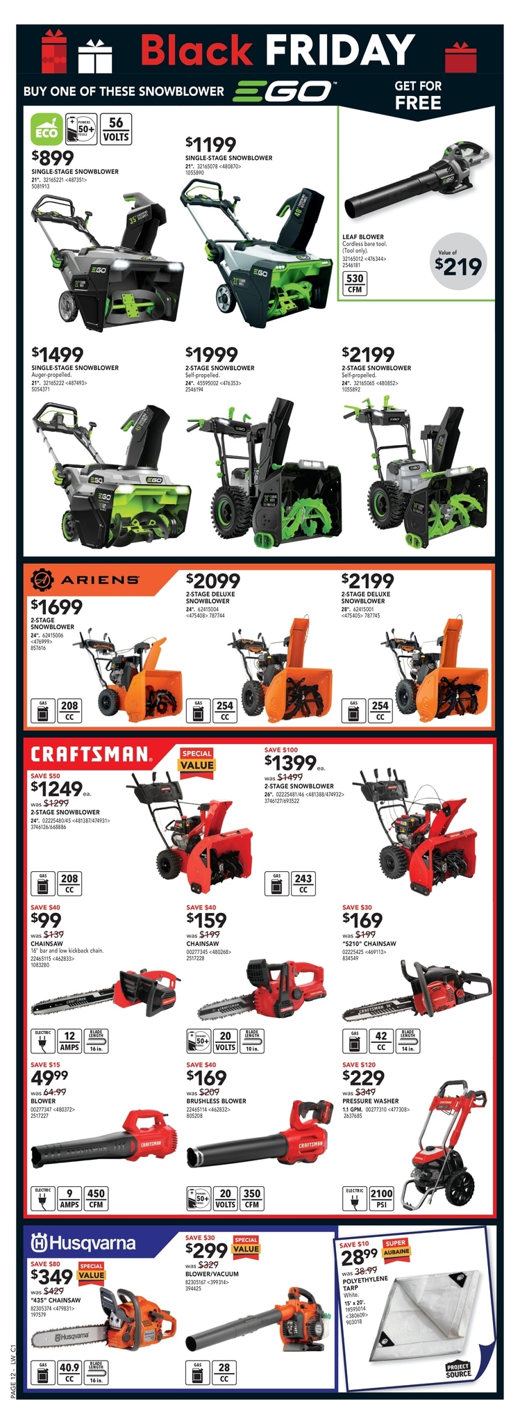 LOWE'S - Weekly Flyer Specials - Black Friday - Page 15