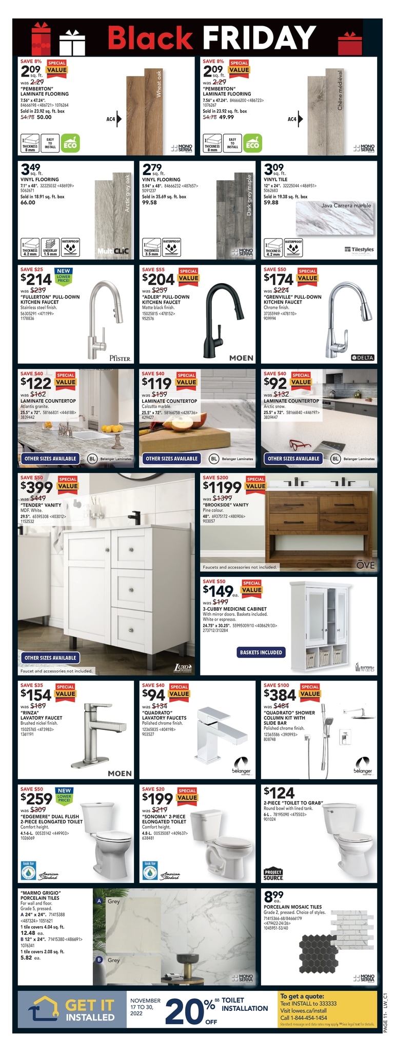 LOWE'S - Weekly Flyer Specials - Black Friday - Page 17