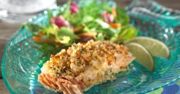 Crusted Lime Fish Bake