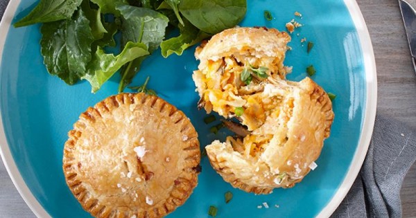 Chicken, Apple And Cheddar Hand Pies