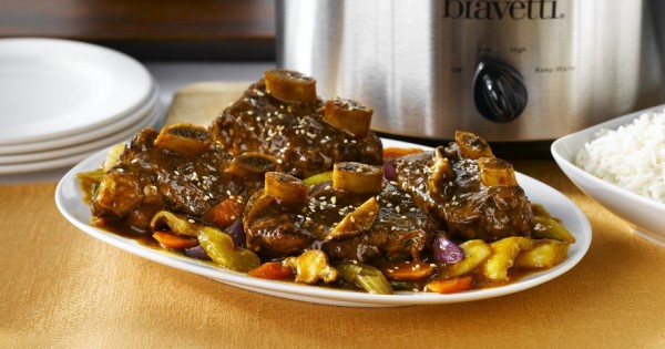 Asian Braised Slow Cooked Short Ribs