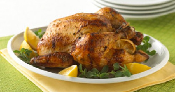 Greek-Style Lemon Roast Chicken