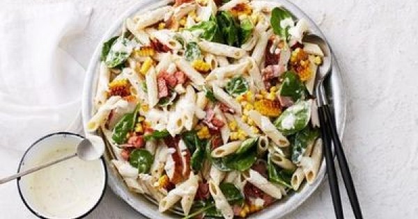 Barbecue Chicken Pasta Salad