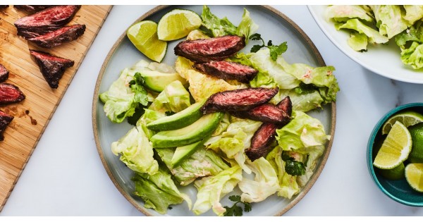 Skirt Steak with Spicy Coconut Dressing
