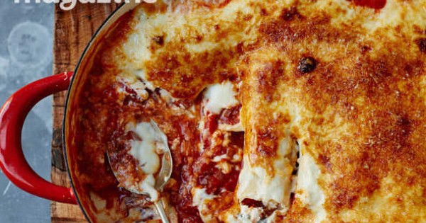 Roasted red pepper, sundried tomato and ricotta cannelloni