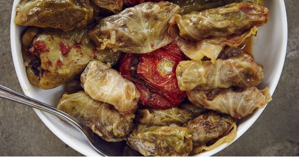 Armenian Stuffed Cabbage (Dolmas)