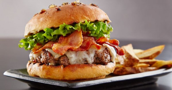 Grilled Bourbon Bacon Burgers