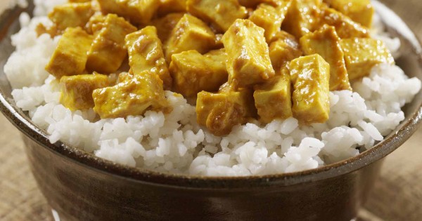 Tofu curry with coconut